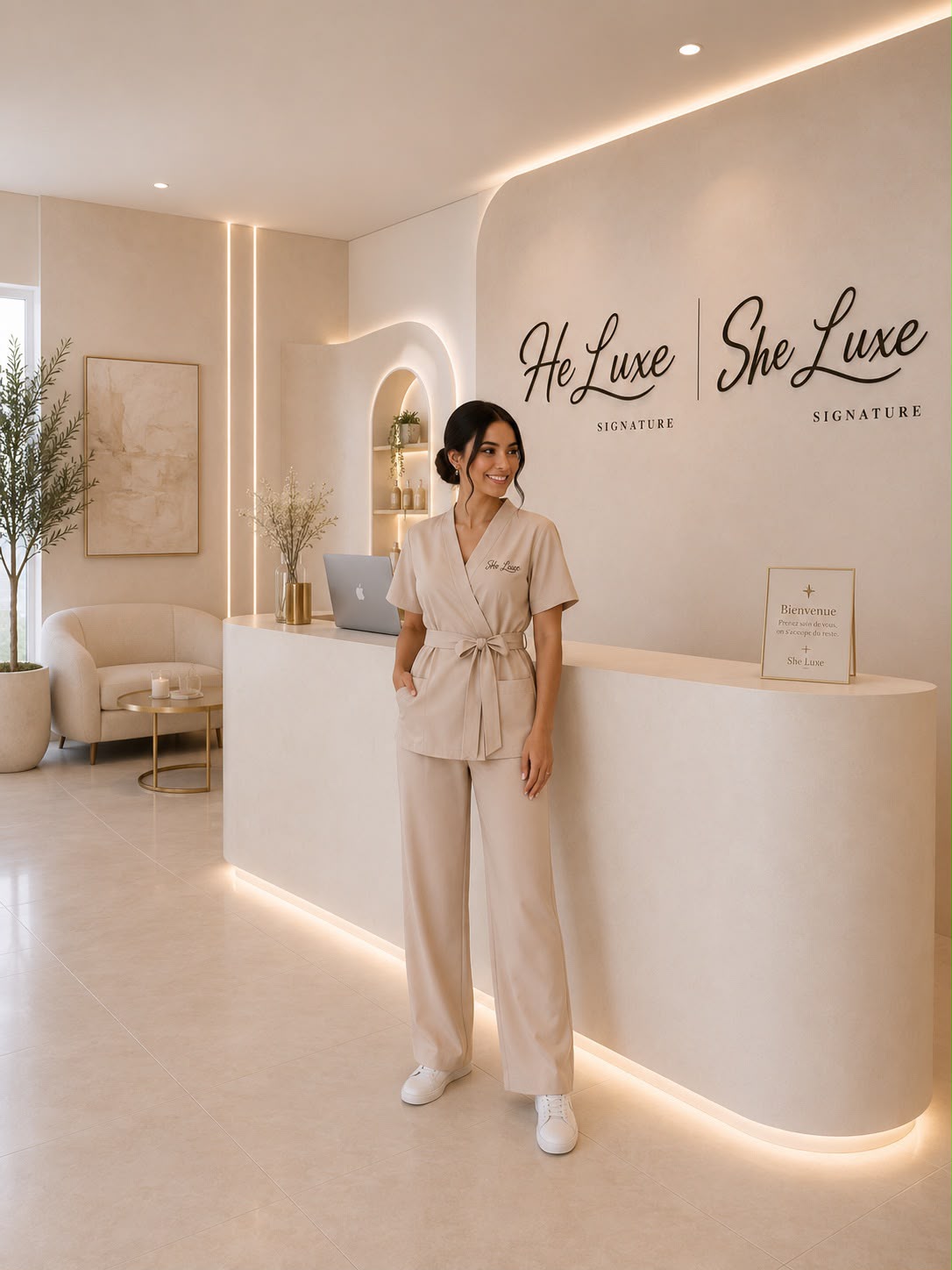 L'accueil du salon Maison SL